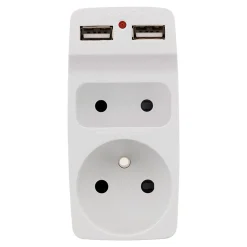 Biplite 2P 6A + 2P+T 16A + USB-Zenitech