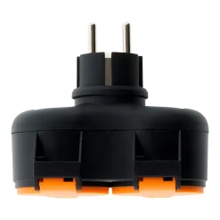 Bliplite pour extérieur étanche IP44 2P+T avec accroche - Orange -^Zenitech New