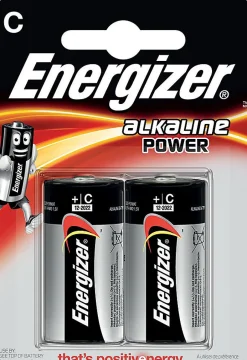 Blister ENERGIZER de 2 piles alcalines POWER LR14 (C)^Velamp Outlet