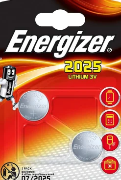 Blister ENERGIZER de 2 piles CR2025^Velamp Discount