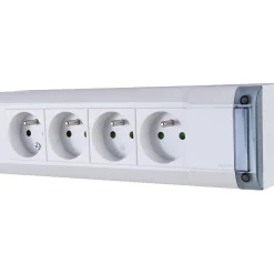 Bloc 4 prises en saillie - Fixation murale - - À câbler-Legrand Clearance