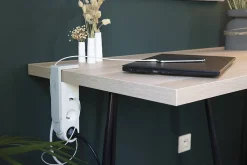 Bloc multiprise Gekko 4 prises blanc - clipsable - Otio^Zenitech Sale