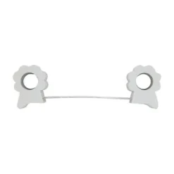 Bloque porte plastique blanc 810g^Abus Sale