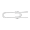 Bloque porte de placard plastique blanc 470g-Abus Sale