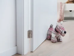 Bloque-porte chien écossais Rei tissu multicolore ⌀30,5x H.25 cm^ Sale