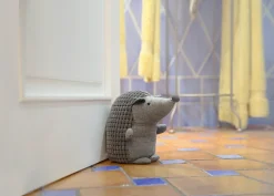 Bloque-porte hérisson Rei tissu ⌀22x H.23 cm- Outlet