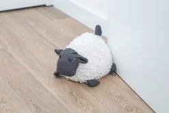 Bloque-porte mouton Rei tissu ⌀24x H.14,5 cm- Clearance