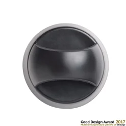 Bloque-porte soft touch Rei noir ⌀6,8x H.8,7 cm^ Outlet