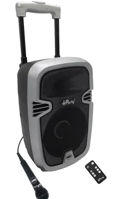 Bluetooth Karaoke avec roulettes, lumières et micro-Lexibook Outlet