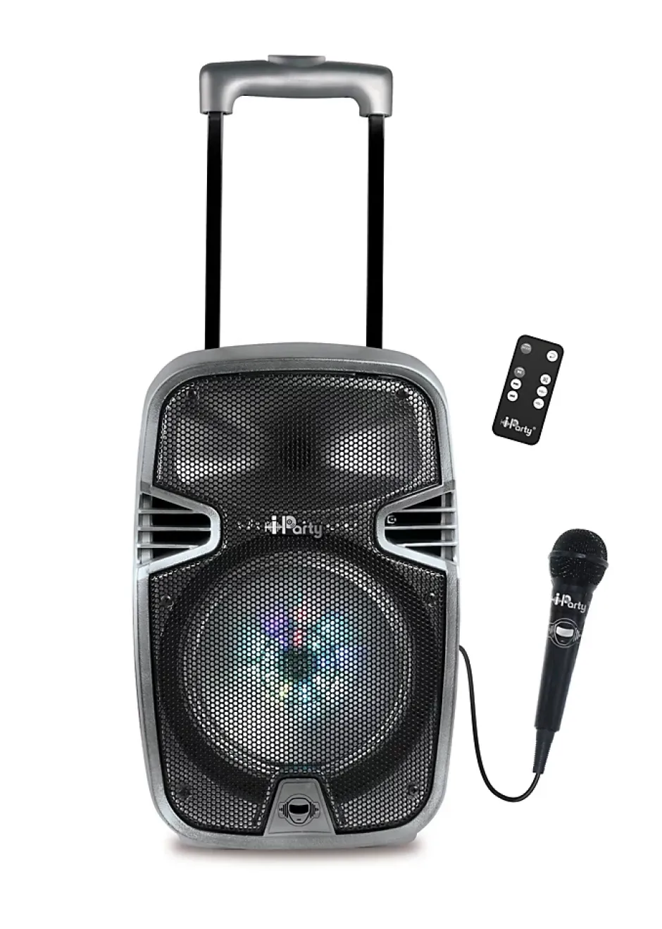 Bluetooth Karaoke avec roulettes, lumières et micro-Lexibook Outlet