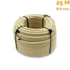 Bobine, rouleau de tendeur élastique - 25 mètres x 8 mm - Beige -^Linxor Sale