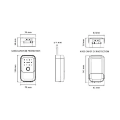 Boite à clé connectée box - code, badge, bluetooth, empreinte digitale^LOCKY Hot