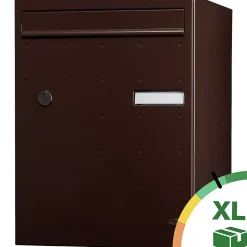 Boite à colis Atout 1 porte Brun brillant RAL 8019 B^Renz Hot