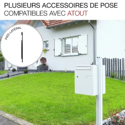 Boite à colis Atout 1 porte Vert brillant RAL 6033 B-Renz Clearance