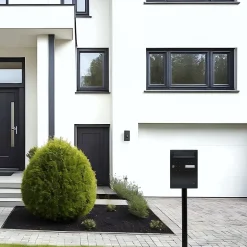 Boite à colis Eclipse 1 porte noir mat RAL 9005 M^Renz Discount