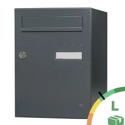 Boite à colis Eclipse 1 porte gris anthracite mat RAL 7016 M-Renz New