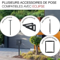 Boite à colis Eclipse 1 porte gris anthracite mat RAL 7016 M-Renz New