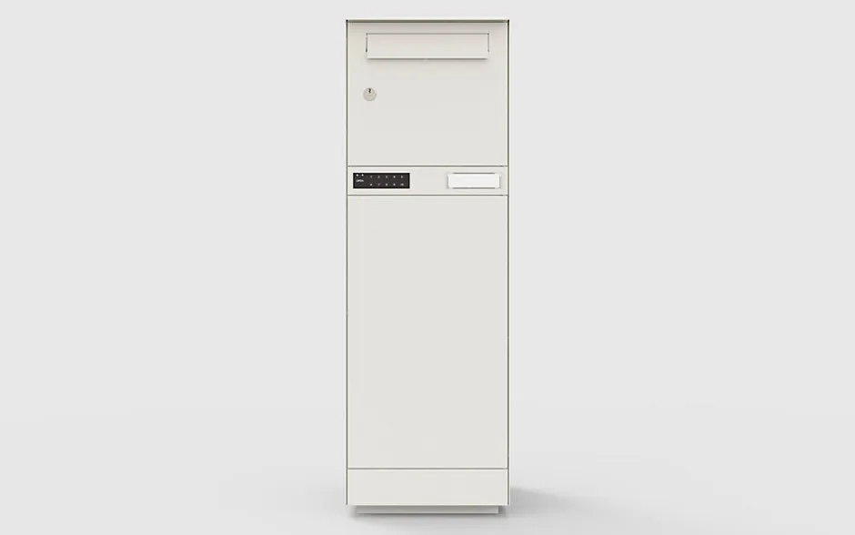 Boite à colis électronique et autonome Kombibox 950 blanc-Decayeux Best