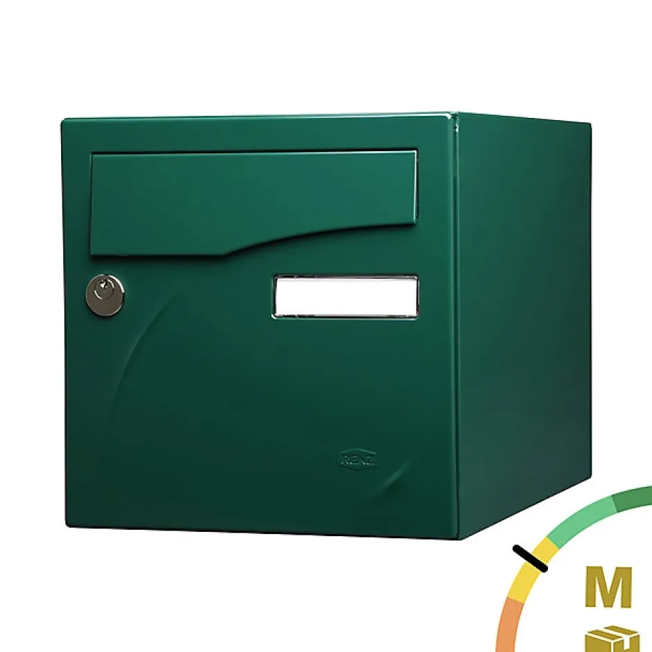 Boite aux lettres Préface 2 portes Vert brillant RAL 6005B^Renz Online