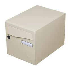 Boite aux lettres Préface 1 porte Ivoire brillant RAL 1015B-Renz Online