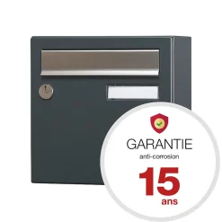 Boite aux lettres Allure Compact gris anthracite 7016M^Renz New