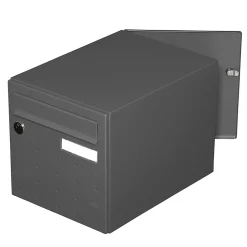 Boite aux lettres CubYsm 2 portes Gris anthracite 7016M^Renz Best