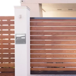 Boite aux lettres Préface 2 portes Gris polaire mat RAL 9006 M-Renz Sale