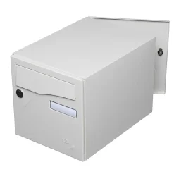 Boite aux lettres Préface 2 portes Blanc neige mat RAL 9016MT^Renz Hot