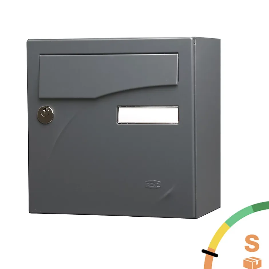 Boite aux lettres Préface compact Gris anthracite mat RAL 7016M^Renz New