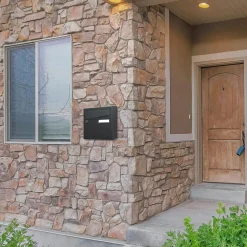 Boite aux lettres Préface compact Noir Sablé RAL 2100 MS^Renz Online