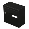 Boite aux lettres Préface compact Noir mat RAL 9005M-Renz New