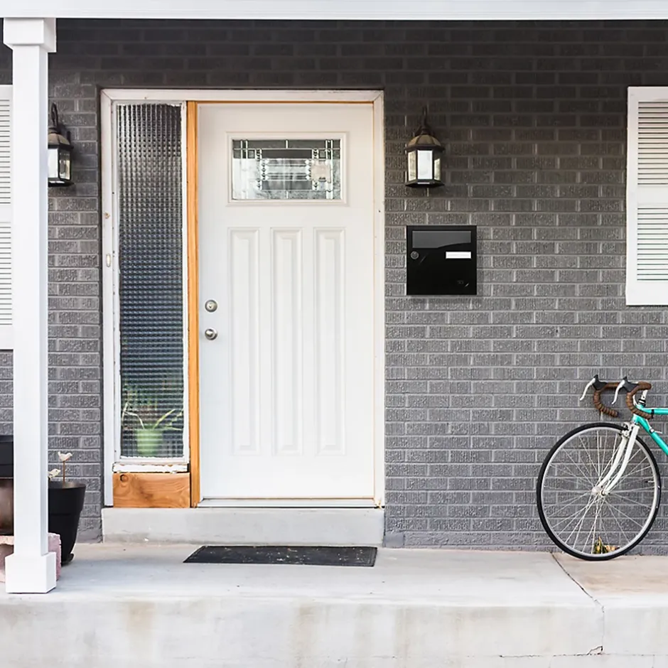 Boite aux lettres Préface compact Noir mat RAL 9005M-Renz New