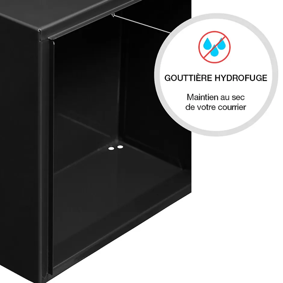 Boite aux lettres Préférence Compact noir mat 9005M^Renz Online