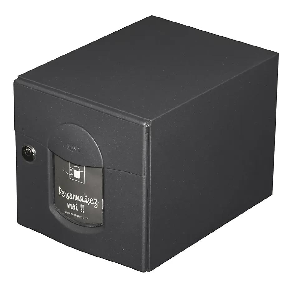 Boite aux lettres Soléa 1 porte Noir Sablé 2100 MS-Renz Sale