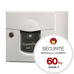 Boite aux lettres Soléa 1 porte Blanc 9010 mat^Renz