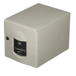 Boite aux lettres Soléa 1 porte Ton pierre aspect sablé RAL 1013MS^Renz Sale