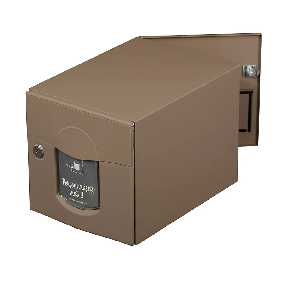 Boite aux lettres Soléa 2 portes taupe RAL 7006 B^Renz
