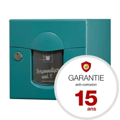 Boite aux lettres Soléa 2 portes turquoise 6033 B^Renz Hot