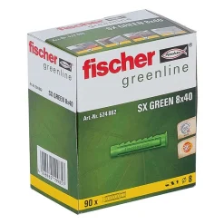 Boite De 90 Chevilles À Expansion Sx - Vert-Fischer Discount