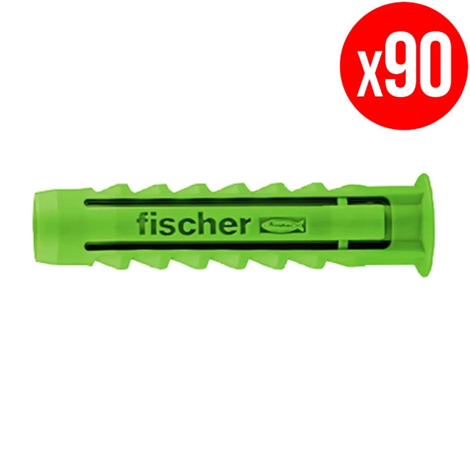 Boite De 90 Chevilles À Expansion Sx - Vert-Fischer Discount