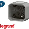 Boitier saillie simple Plexo™ gris composable-Legrand Outlet