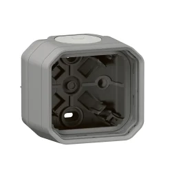 Boitier saillie simple Plexo™ gris composable-Legrand Outlet