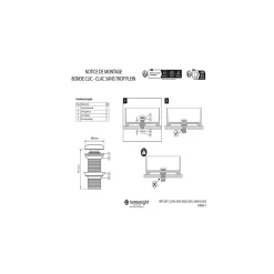 Bonde clic-clac en grès et laiton JAMES^Mob-In Hot
