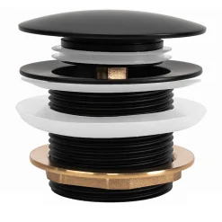 Bonde De Baignoire Black, brass^Rea New