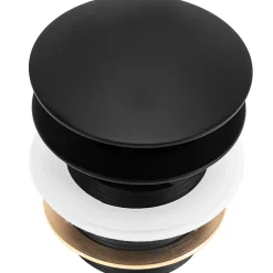 Bonde De Baignoire Black, brass^Rea New
