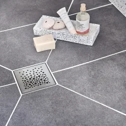 Bonde de douche à maçonner extraplate EXPRESS'EAU MINI 115 x 115 mm-Wirquin Clearance