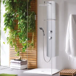 Bonde de douche extra plate Flush Ø90mm^Valentin Sale