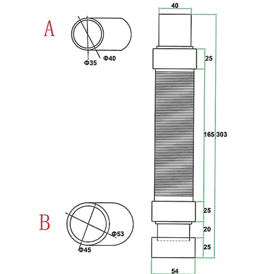 Bonde de douche extra plate avec diamètre 90 mm - installation facile, évacuation rapide - avec tuyau flexible^AICA Sanitaire Best