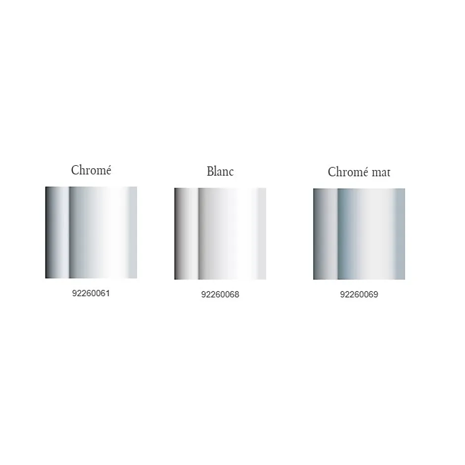 Bonde de douche sortie horizontale Tempoplex Plus 90mm avec cache chromé brossé^Villeroy & Boch Clearance