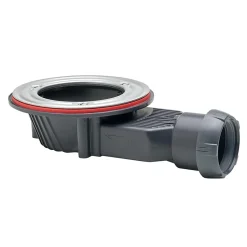 Bonde de douche SLIM + ø40 mm sans grille pour plateau^Wirquin Hot